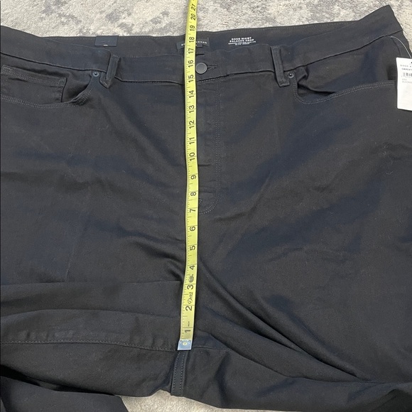 NWT Good American Good Waist Palazzo Crop Jeans Black High Rise Plus Size 28 - Picture 9 of 13